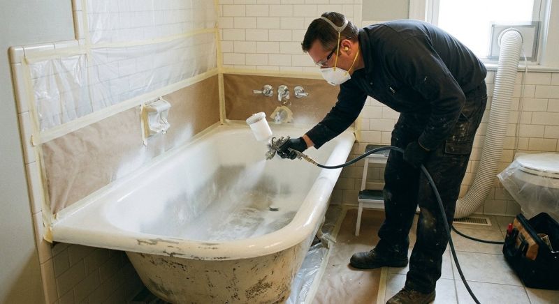Bathtub Resurfacing project example